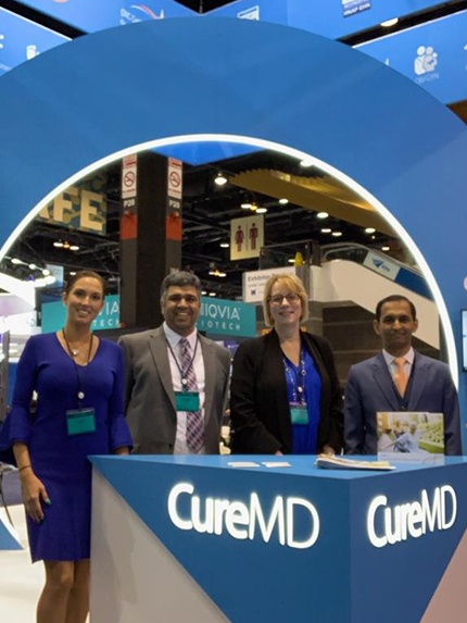 CureMD Booth at ASCO 2022